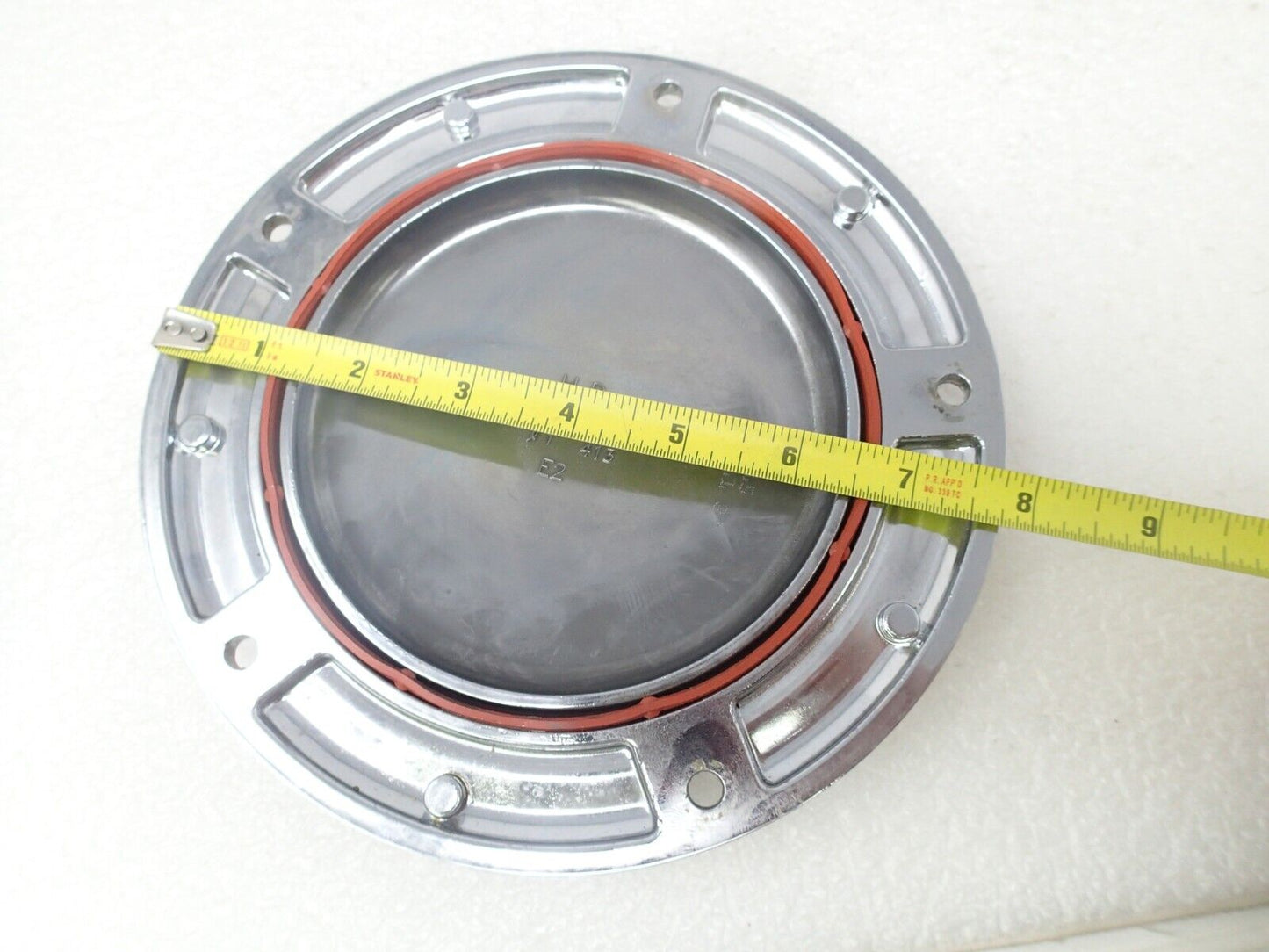 Genuine Harley 17-23 M8 Touring Milwaukee 8 Chrome Derby Engine Cover 25700389
