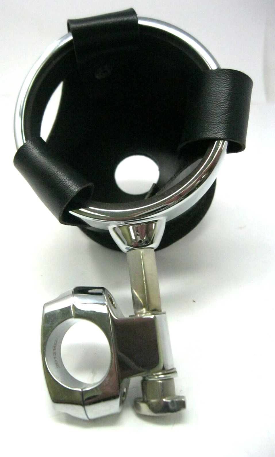 Unbranded Chrome Motorcycle Drink Holder for 1" Bars