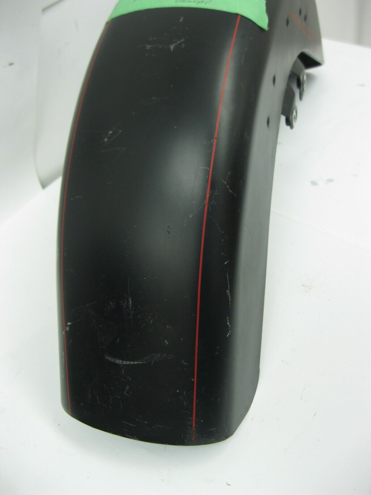 Harley Davidson ROAD GLIDE Front Fender Black Denim Red Strip P/N 59103-10DBN