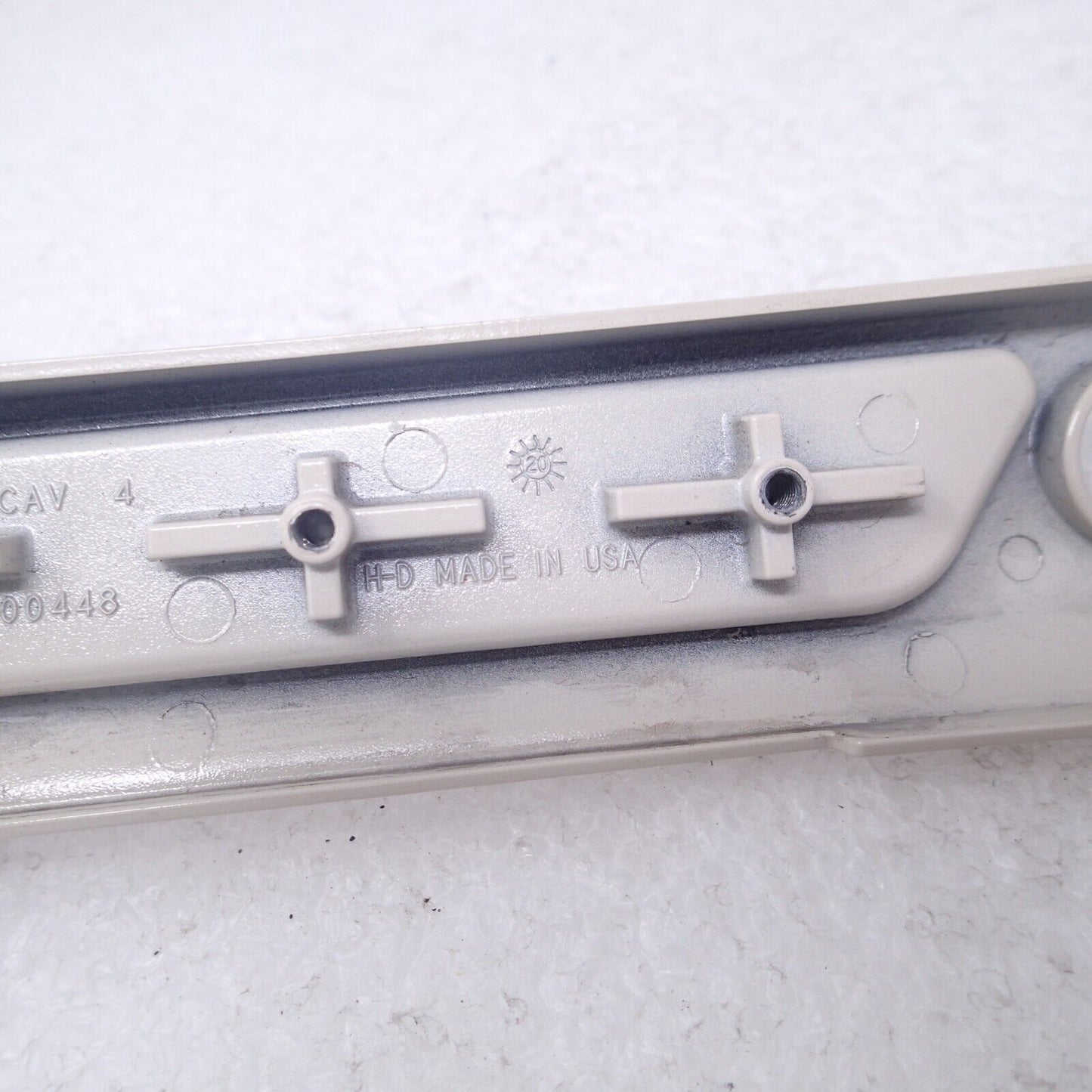 Harley Saddlebag Latch Faceplate FACE PLATE LEFT SAND CAMMO DENIM 90200983DSR