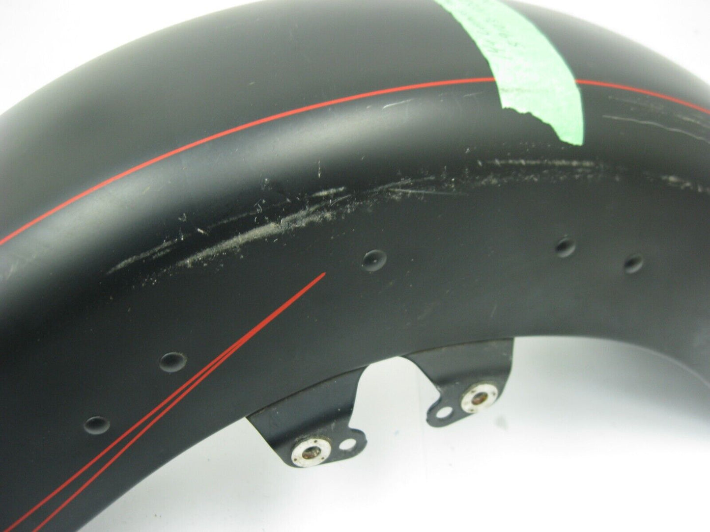 Harley Davidson ROAD GLIDE Front Fender Black Denim Red Strip P/N 59103-10DBN