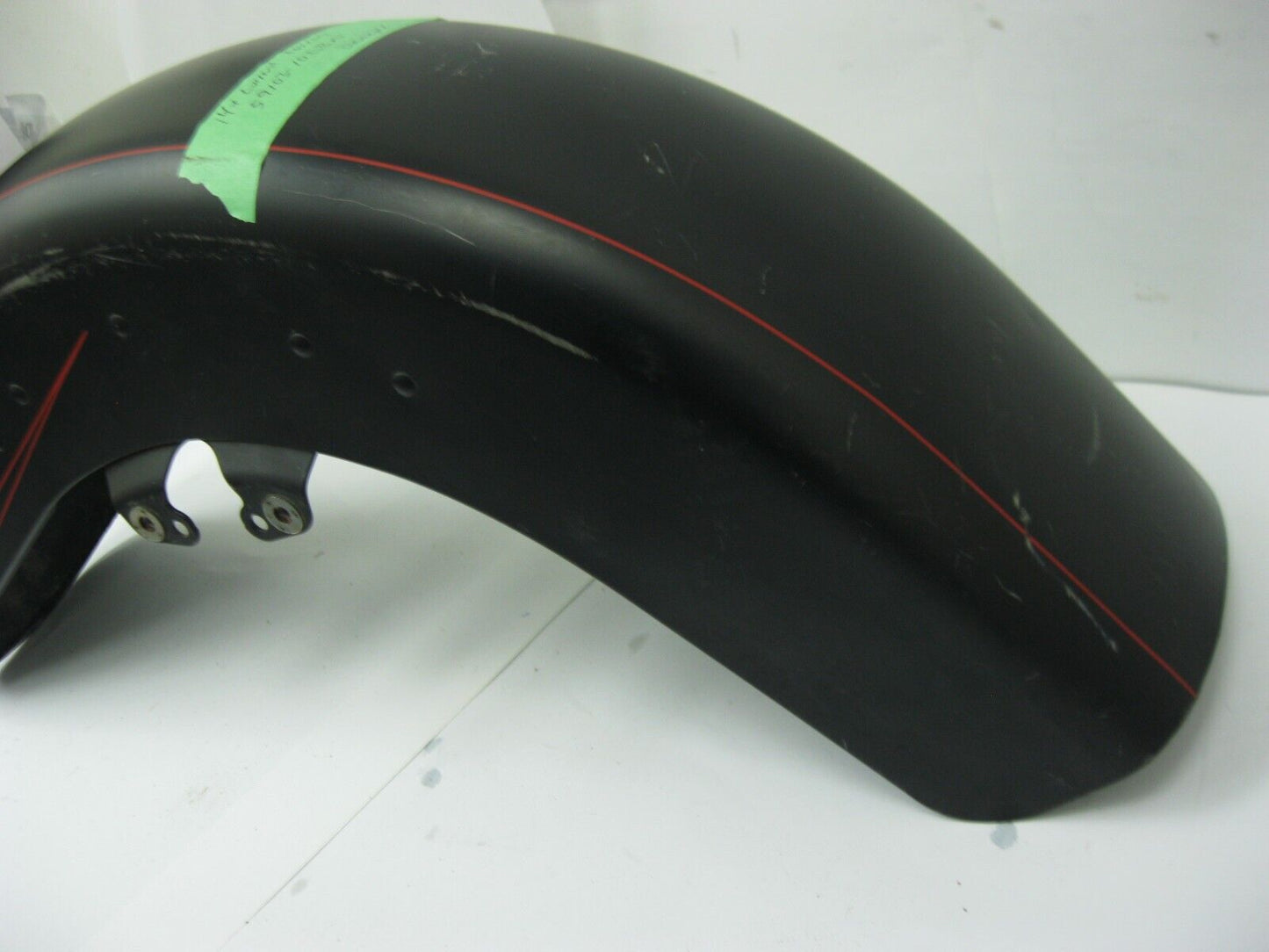 Harley Davidson ROAD GLIDE Front Fender Black Denim Red Strip P/N 59103-10DBN