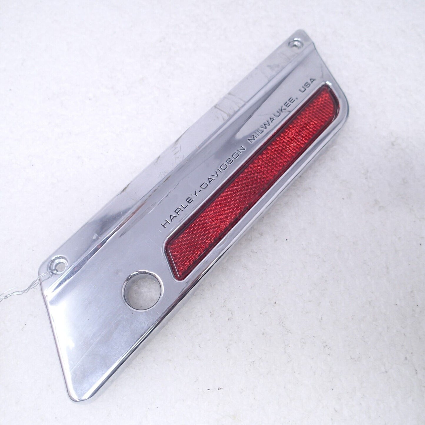 13 Harley Electra Glide Ultra Limited Saddlebag Latch Faceplate CHROME 90601-93A
