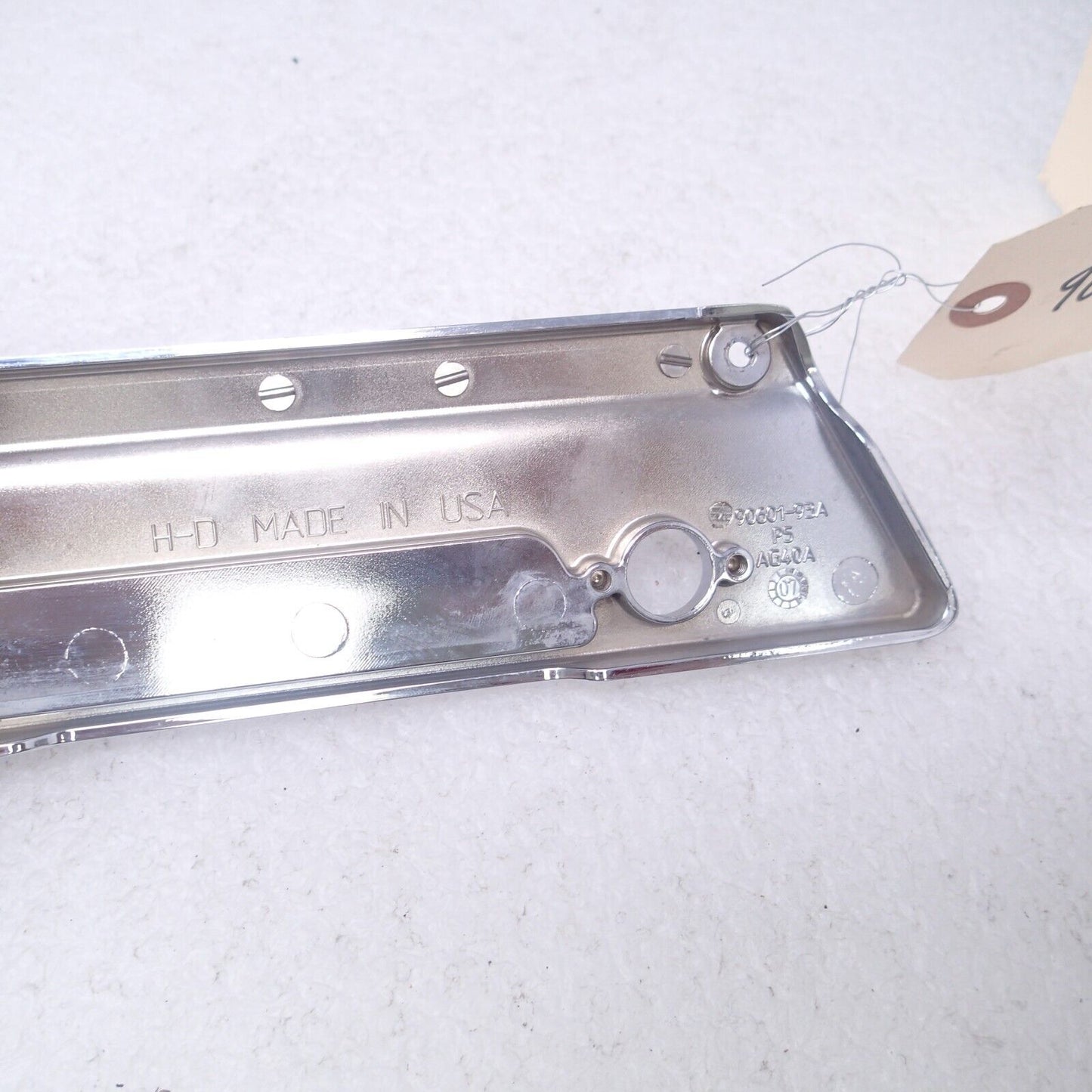 13 Harley Electra Glide Ultra Limited Saddlebag Latch Faceplate CHROME 90601-93A