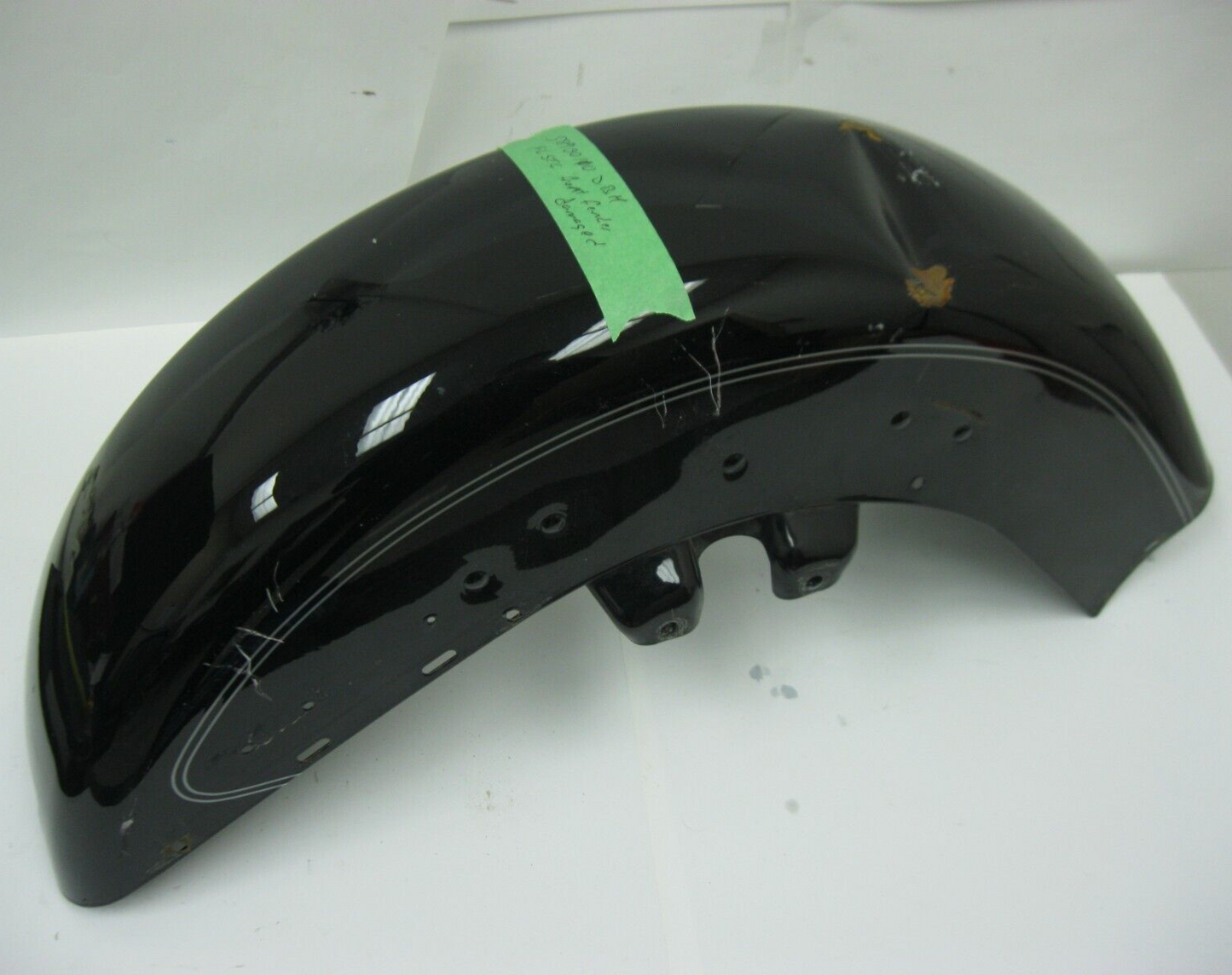 FRONT FENDER 2015 FLSTC SOFTAIL HERITAGE Classic BLACK stripe  58900110DBH DENT