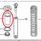 Can-Am OEM 99-08 ATV & 93-95 Ski-Doo Shock Protector 503139800