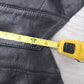 Mens Leather Vest With Concealed Pockets Side Laces Solid Back First Classics