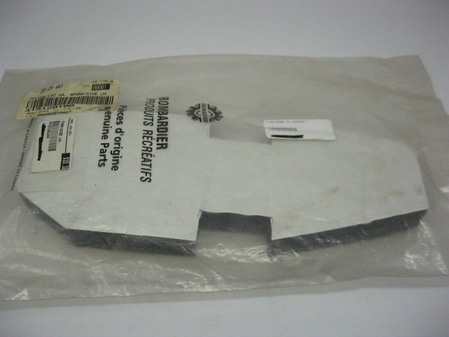 Ski-Doo OEM 2019 Formula & MXZ Left Hand Side Foam 415120100