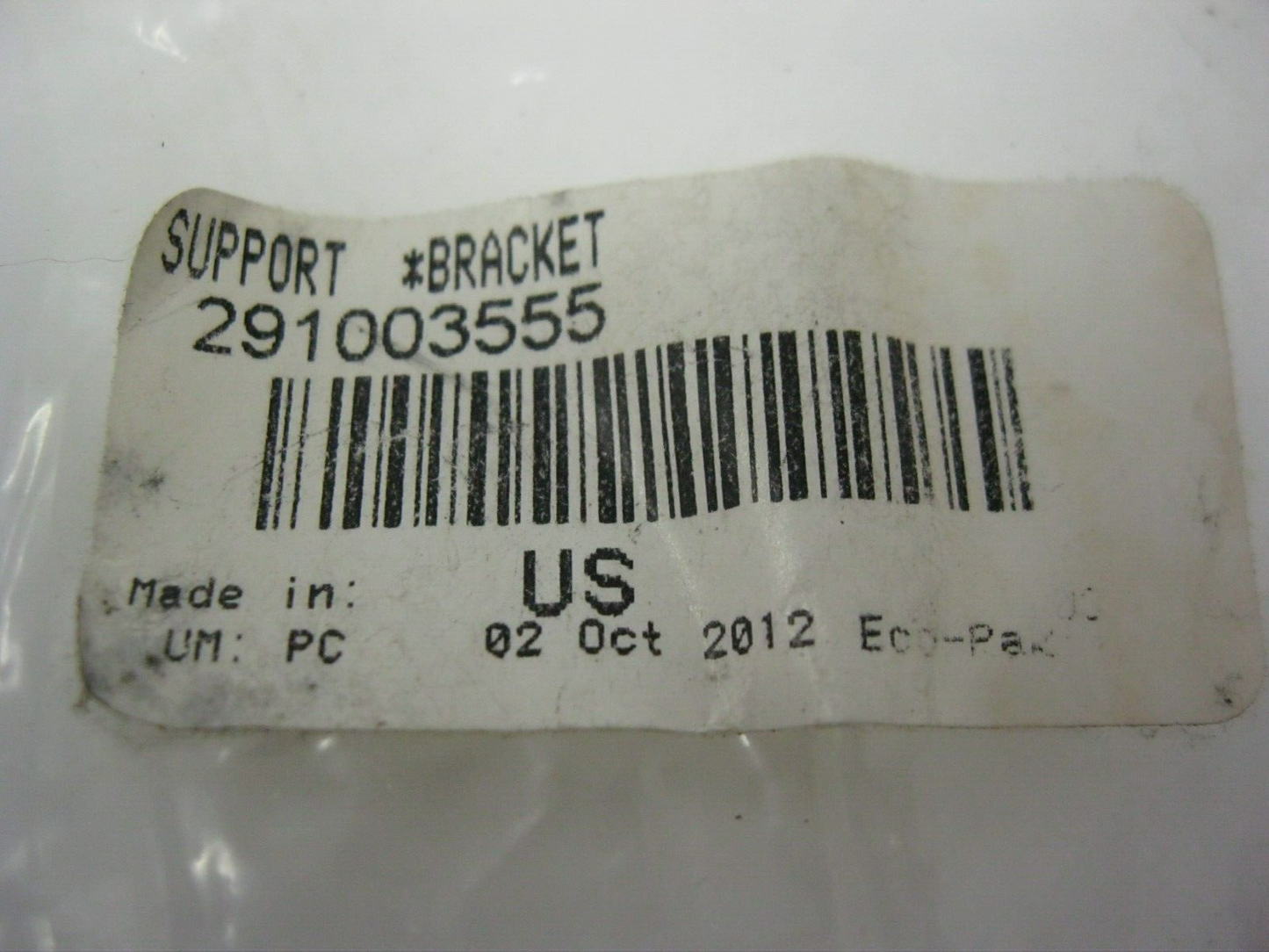 Sea-Doo OEM 12-19 Trailer Move I Galvanized Black RH Wing Bracket 291003555
