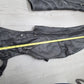 VTG Motorcycle Riding Pants Leather Men's Black Leather Chaps Biker Riding