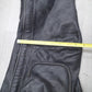 VTG Motorcycle Riding Pants Leather Men's Black Leather Chaps Biker Riding