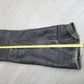 VTG Motorcycle Riding Pants Leather Men's Black Leather Chaps Biker Riding
