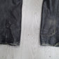 VTG Motorcycle Riding Pants Leather Men's Black Leather Chaps Biker Riding