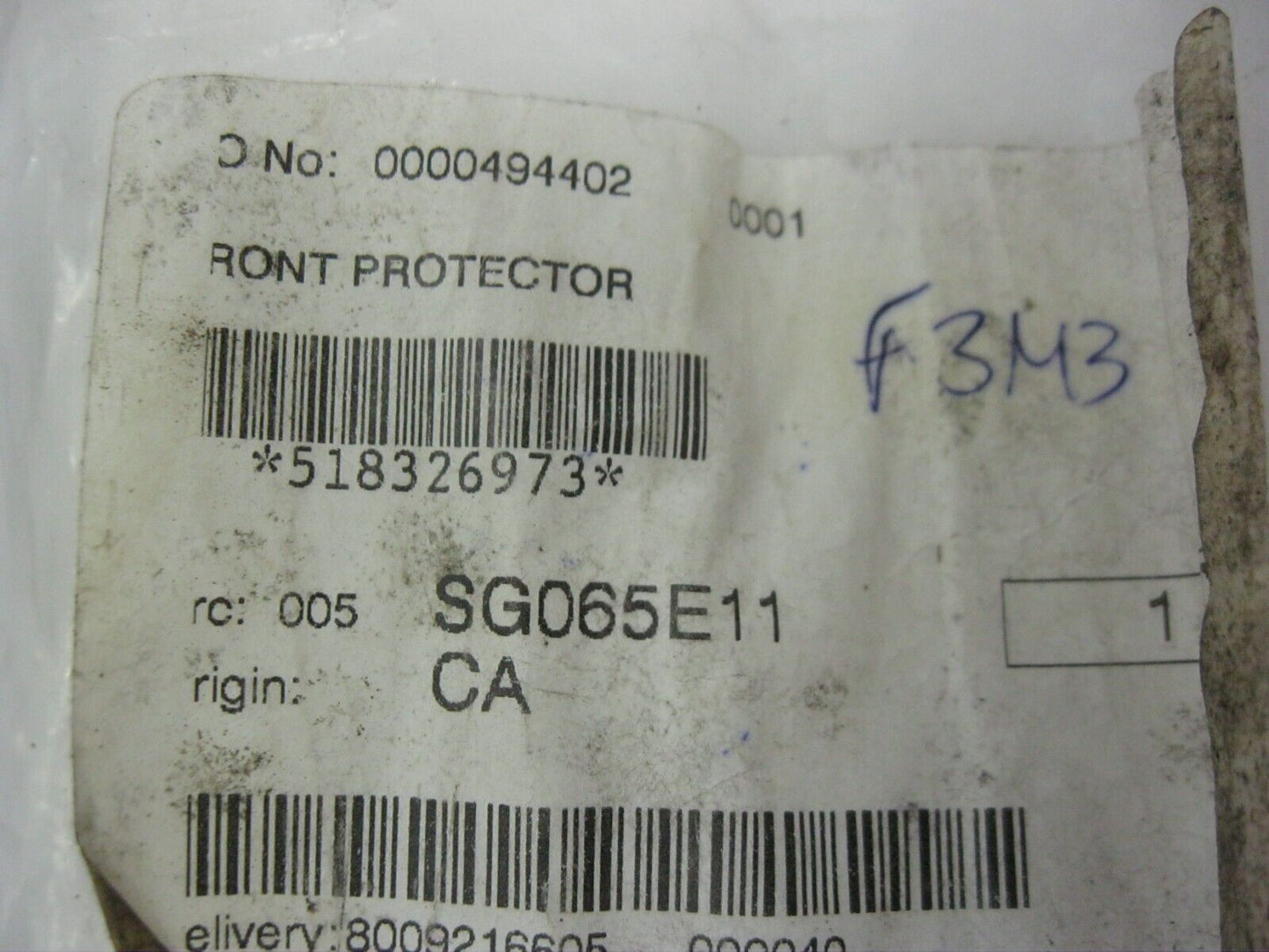 Ski-Doo OEM 11-20 MXZ/Renegade/TNT/Blizzard/ETC Front Protector 518326973
