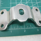 FATBOY MUFFLER BRACKET, REAR EXHAUST HOLDER EXHAUST SYSTEM HARLEY FLSTF 65926-00