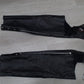 VTG Leather Men's Black Leather Chaps Biker Riding Motorcycle Riding Pants