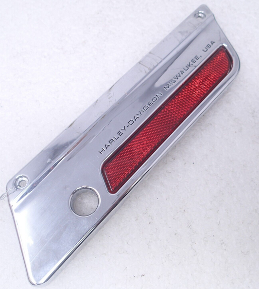 13 Harley Electra Glide Ultra Limited Saddlebag Latch Faceplate CHROME 90601-93A
