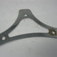 Harley Davidson OEM Chrome Passenger Back Rest Pad Bracket 52565-94