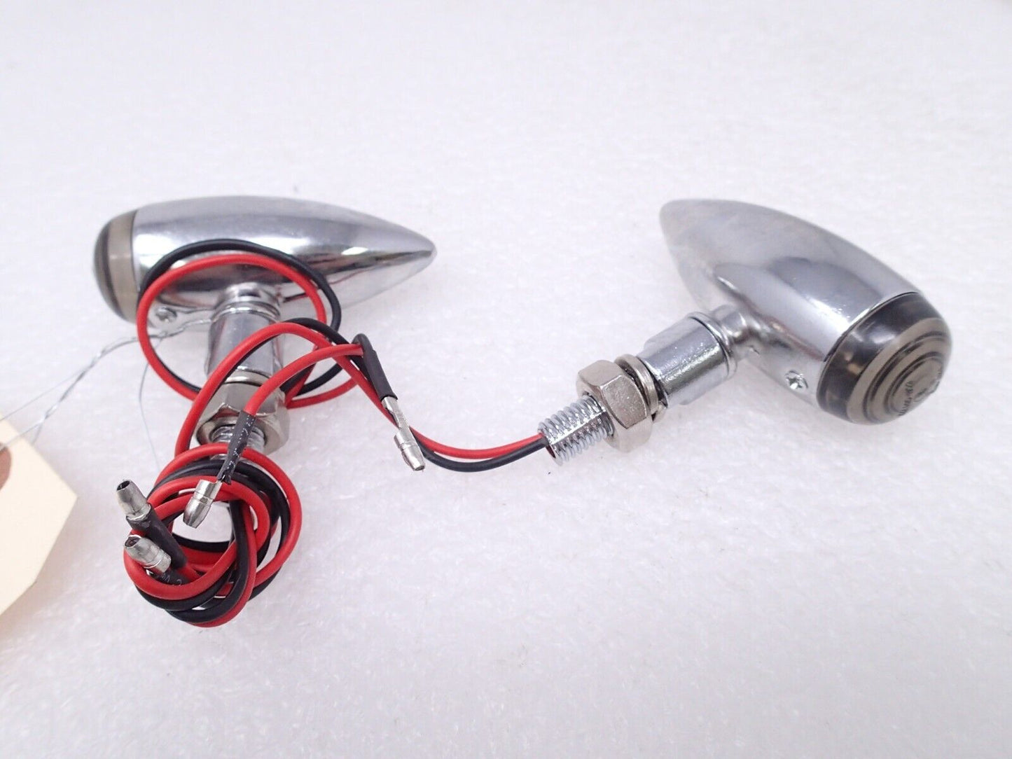Bullet 12V Motorcycle Turn Signal Lights Taillights Side Marker Lamps (PAIR)
