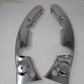 Genuine 09-13 Harley Touring Rear Fender Solid Strut Frame Covers Chrome OEM SET