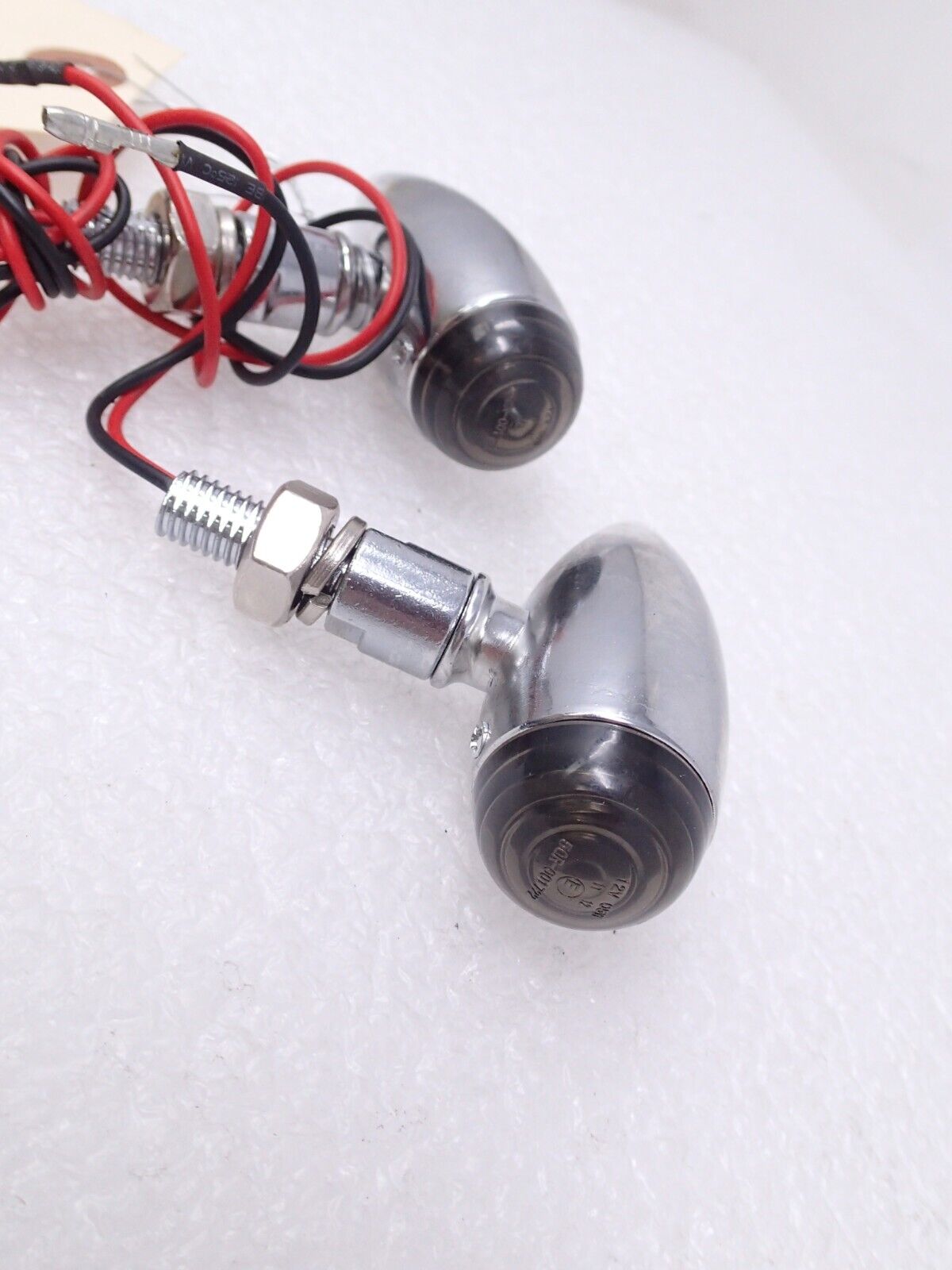 Bullet 12V Motorcycle Turn Signal Lights Taillights Side Marker Lamps (PAIR)