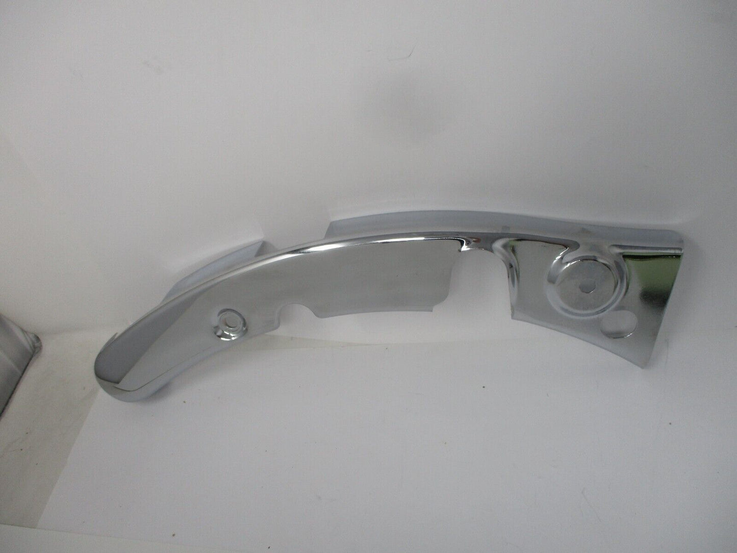 Genuine 09-13 Harley Touring Rear Fender Solid Strut Frame Covers Chrome OEM SET