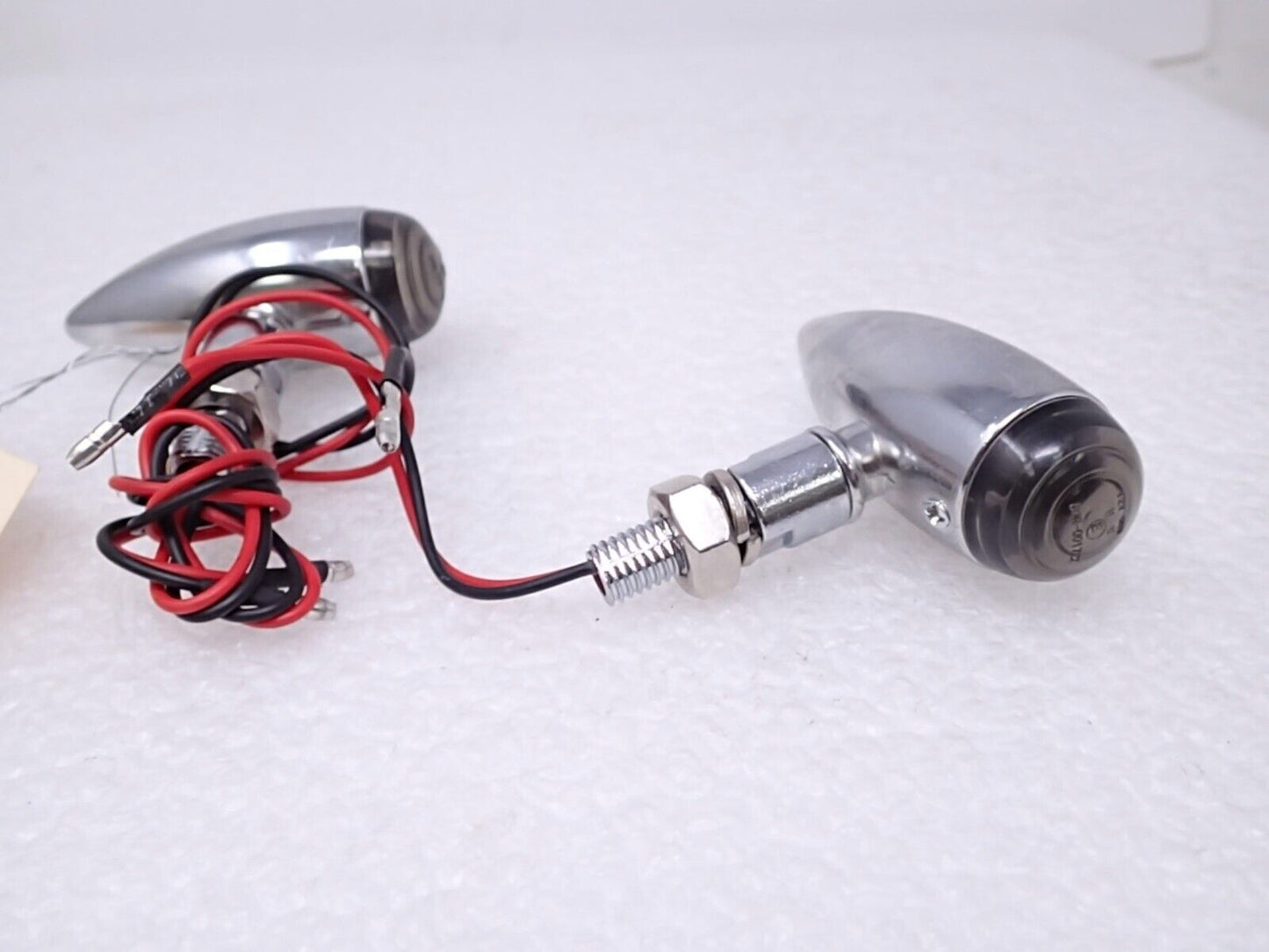Bullet 12V Motorcycle Turn Signal Lights Taillights Side Marker Lamps (PAIR)