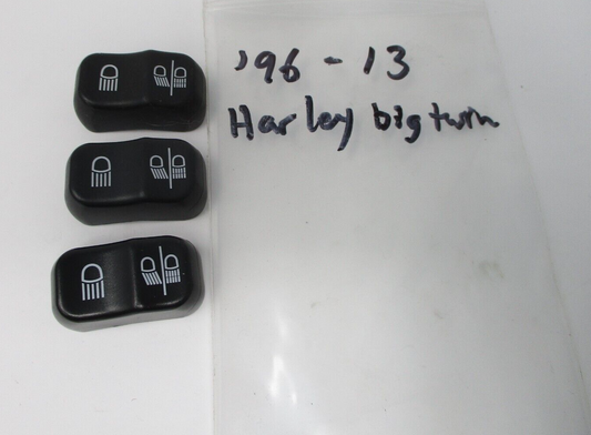 Harley-Davidson OEM Light Switch Housing Buttons Cap (SET 3 pcs)