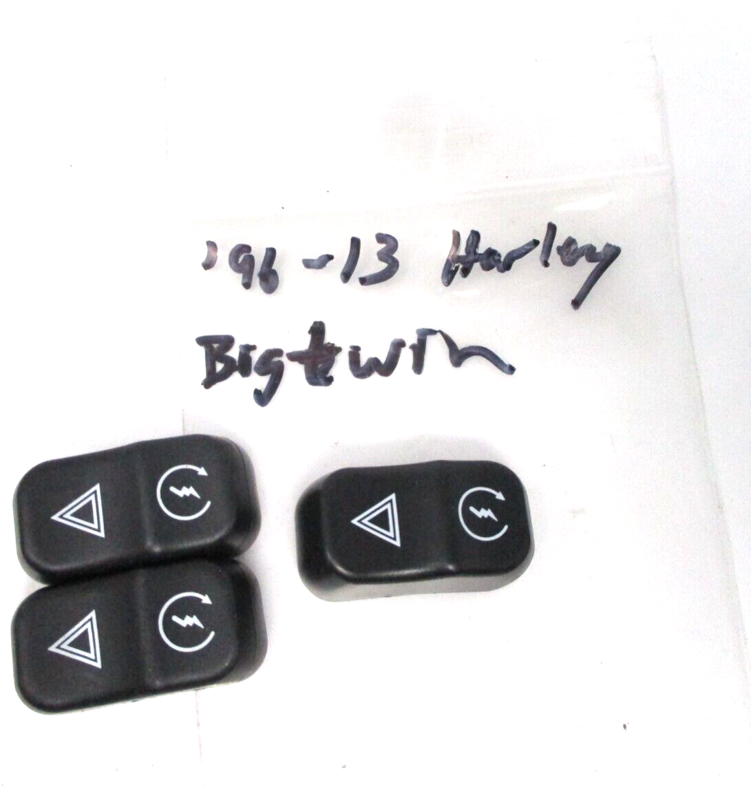 Harley-Davidson OEM indicator Switch Housing Buttons Cap Big Twin '96-13 3pcs