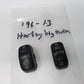 Harley-Davidson OEM lights Switch Housing Button Cap Big Twin '96-13 2pcs