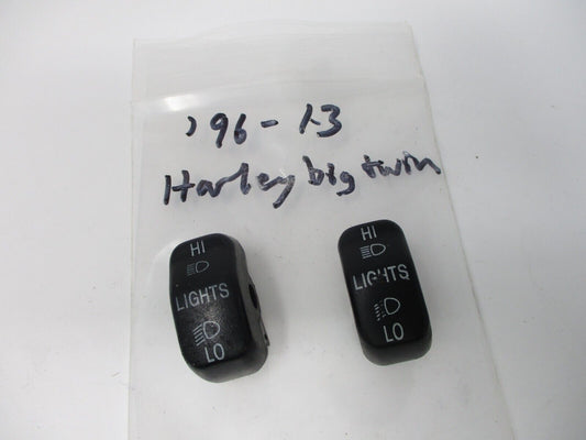Harley-Davidson OEM lights Switch Housing Button Cap Big Twin '96-13 2pcs