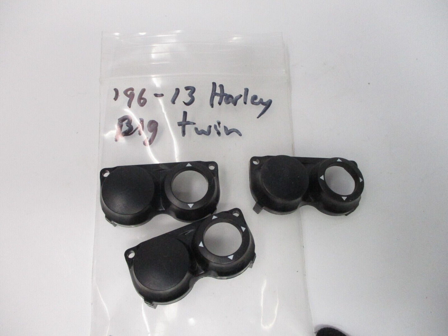 Harley-Davidson OEM lights Switch radio Housing Button Cap Big Twin '96-13 3pcs