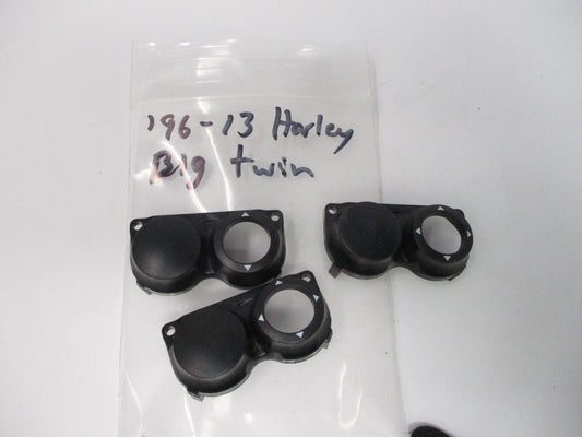 Harley-Davidson OEM lights Switch radio Housing Button Cap Big Twin '96-13 3pcs