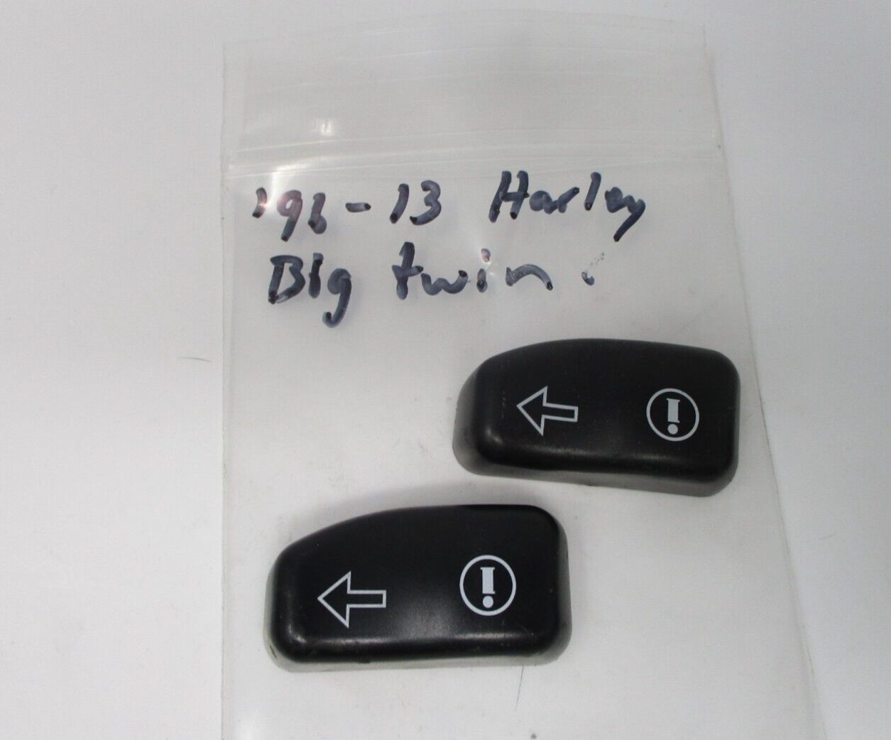 Harley-Davidson OEM Light Switch Housing Buttons Cap Big Twin '96-13 SET 2
