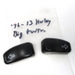 Harley-Davidson OEM left right Switch Housing Button Cap Big Twin '96-13 2pcs