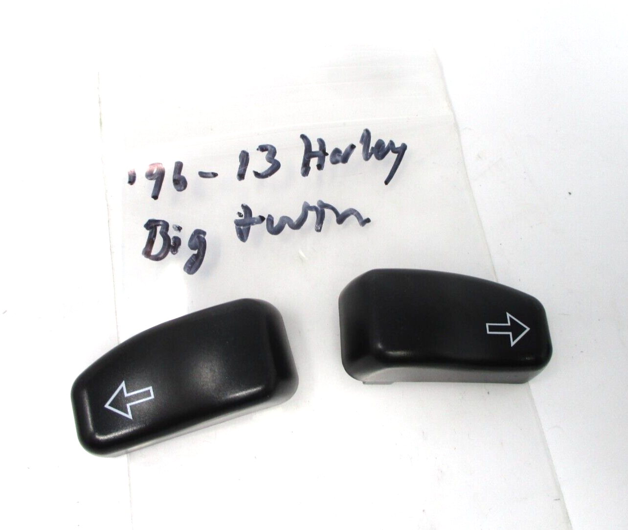 Harley-Davidson OEM left right Switch Housing Button Cap Big Twin '96-13 2pcs