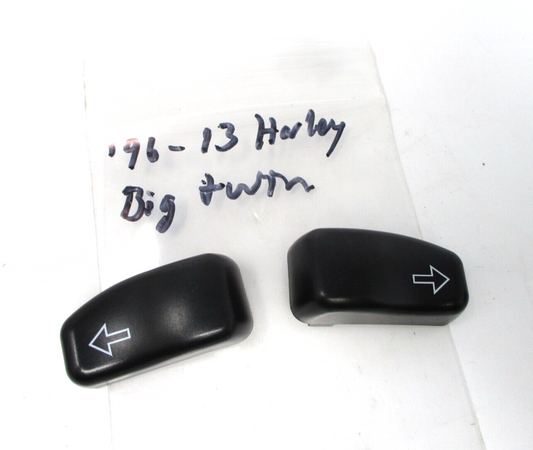 Harley-Davidson OEM left right Switch Housing Button Cap Big Twin '96-13 2pcs
