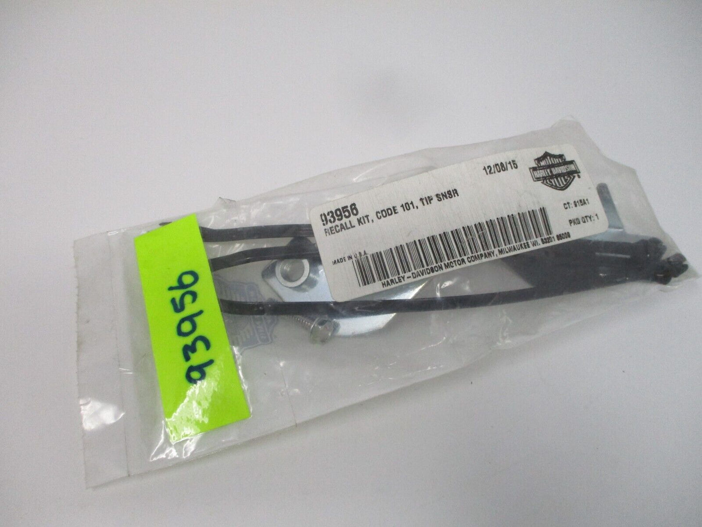 NOS Genuine Harley Davidson Tip Sensor Vapor Valve 93956