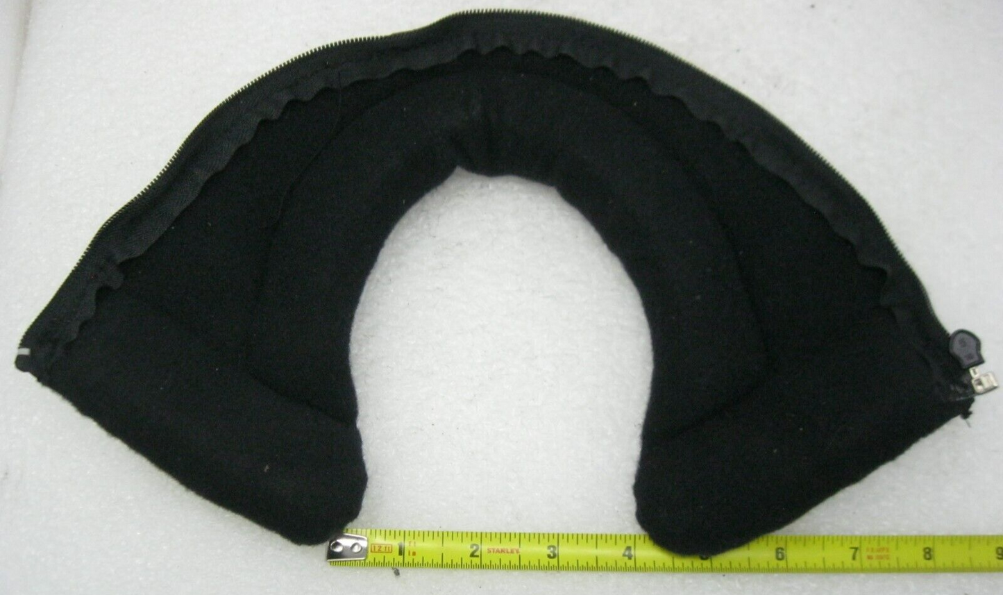 Unbranded Helmet Neck Curtain Appx. 16" Zipper