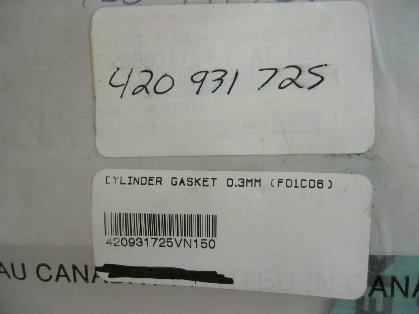 Sea-Doo OEM 03-05 GTI Cylinder 0.3mm Gasket  420931725