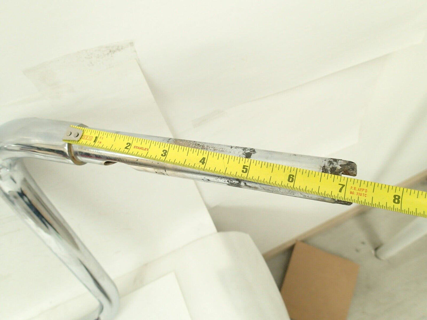 Harley-Davidson OEM Softail Heritage Classic ? Chrome Handlebar Stock 16'' Tail