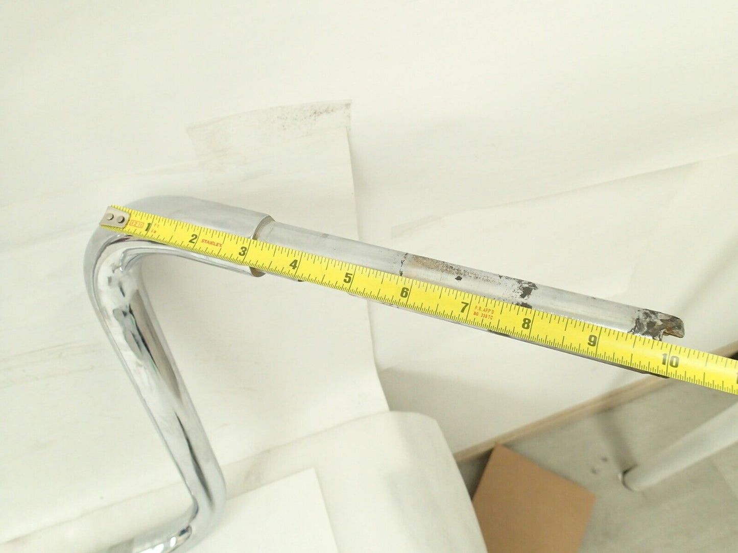 Harley-Davidson OEM Softail Heritage Classic ? Chrome Handlebar Stock 16'' Tail