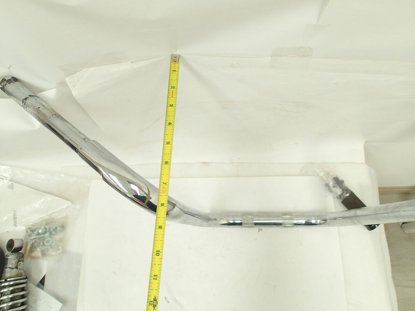 Harley-Davidson OEM Softail Heritage Classic ? Chrome Handlebar Stock 16'' Tail