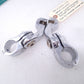 AFTERMARKET HARLEY DAVIDSON SHORT ANGLED ADJUSTABLE HIGHWAY PEG MOUNTS (Light)