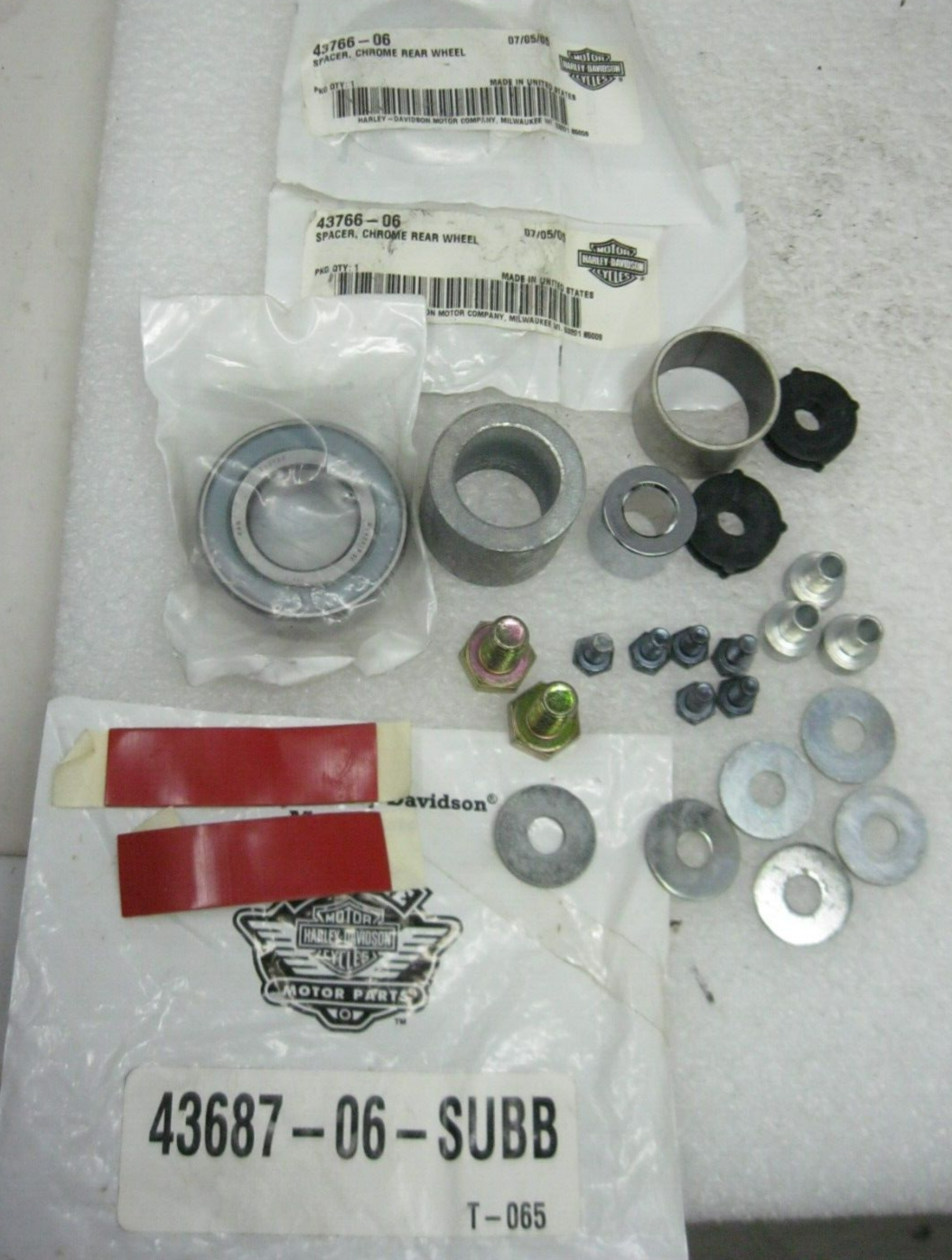 Harley-Davidson OEM 2006 VRSCA & VRSCD 240mm Tire SUB Kits 43687-06-SUBA/SUBB