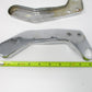 Chrome Passenger Foot Peg Bracket Covers for 1994-95 FXD Dynas