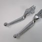 Harley Davidson CHROME LEVER SET Fits  model 1996-UP REPLS OEM 45075-96 111436