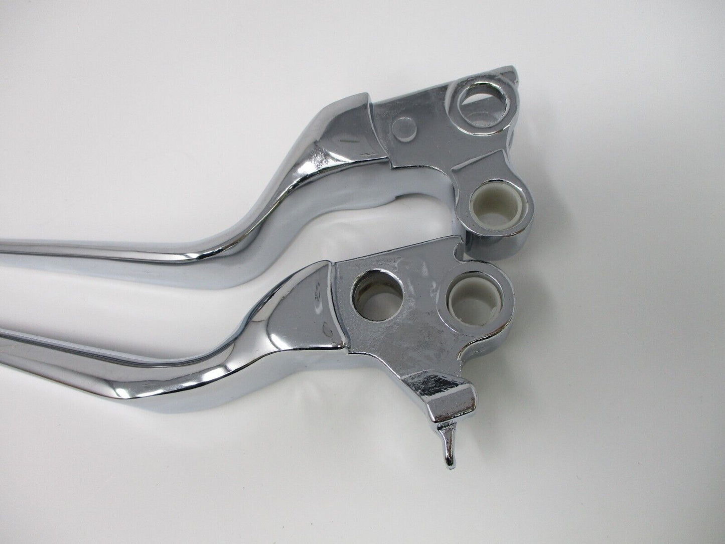 Harley Davidson CHROME LEVER SET Fits  model 1996-UP REPLS OEM 45075-96 111436