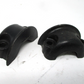 SET 2pcs DRAG SPECIALTIES 0615-0274 CLAMP HALF BLACK FOR 08-19 FLT PAir