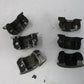 6-Drag Specialties Black Clutch or Brake Control Clamp Halves for Harley 08-17